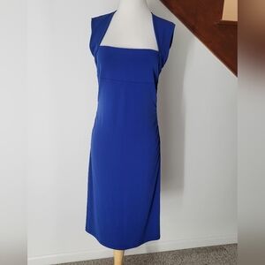 Victoria Secret blue sheath‎ blue jersey dress Size M